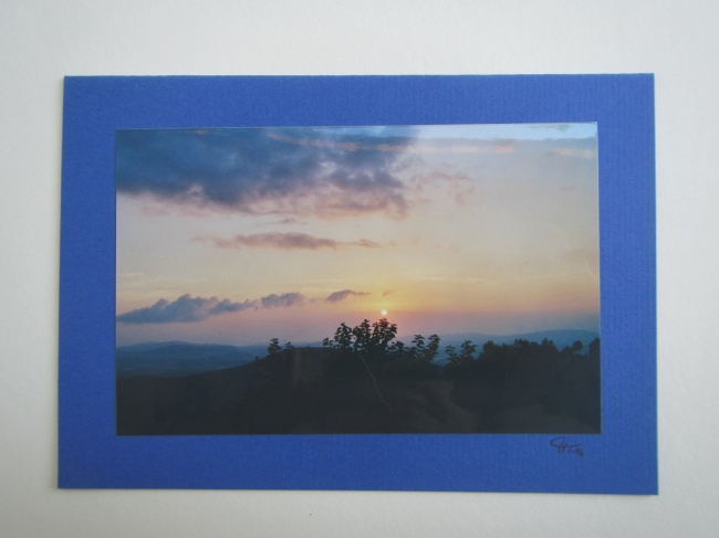 Toskana Sonnenaufgang